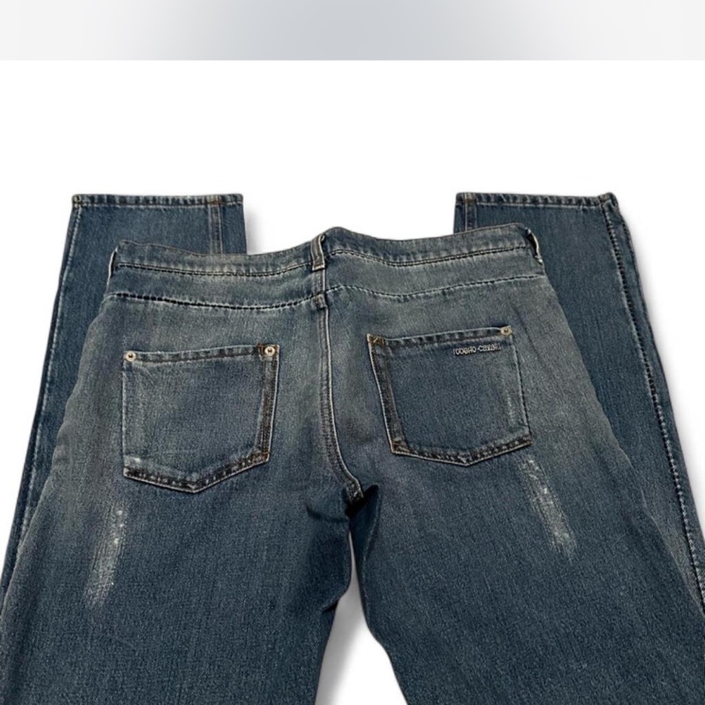 Roberto Cavalli straight leg denim Jeans